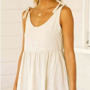 Sherobikini Bow-Tie Design Mini Dress